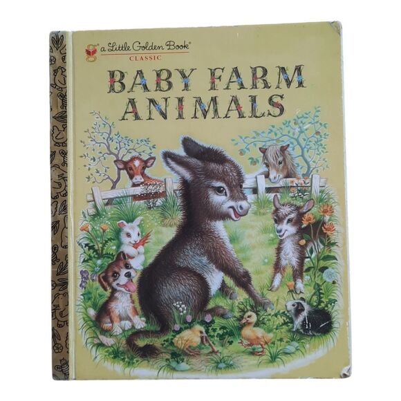 Little Golden Books Baby Farm Animals Book - Picture 1 of 2